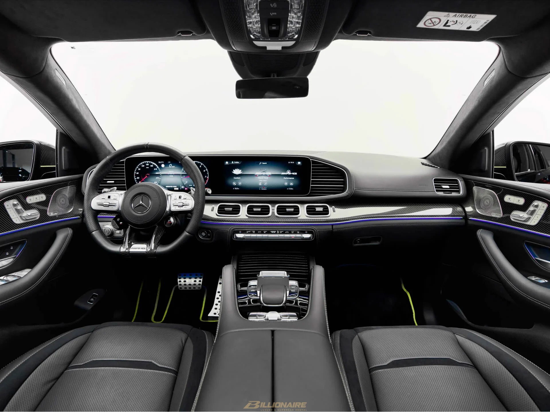 Mercedes-Benz GLE Brabus 800 Coupe en alquiler en Dubái – foto 8