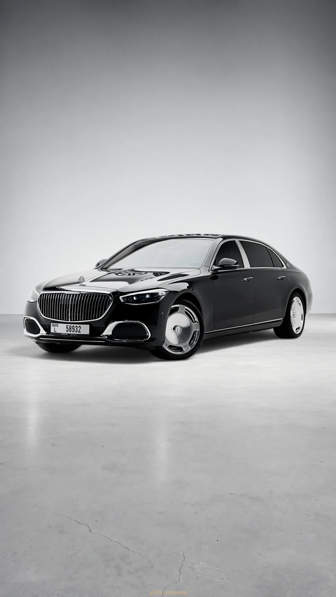 Mercedes-Maybach S580 Obsidian Black в аренду в Дубае