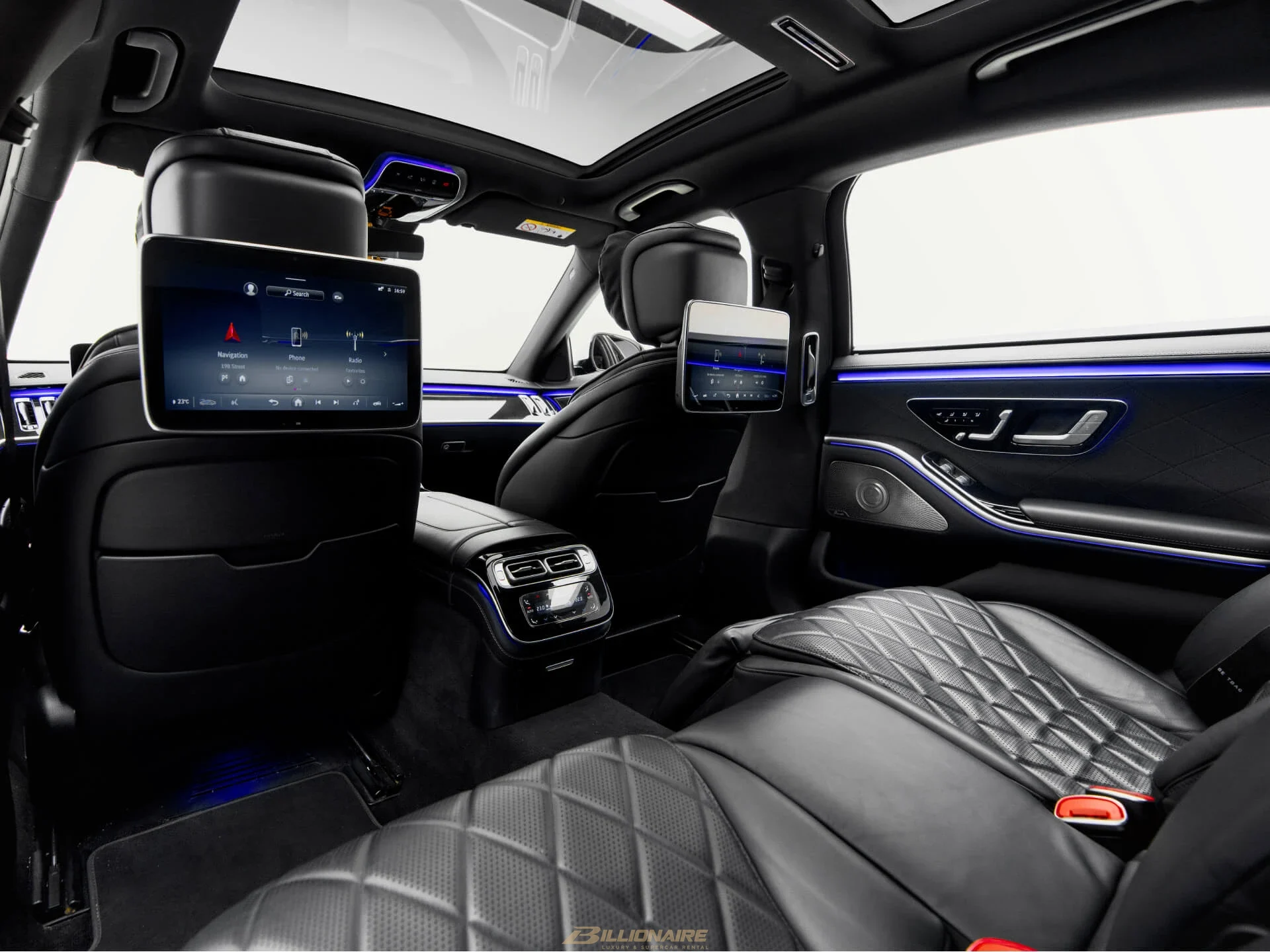 Mercedes-Benz S500 Brabus B50 Edition White en alquiler en Dubái – foto 5