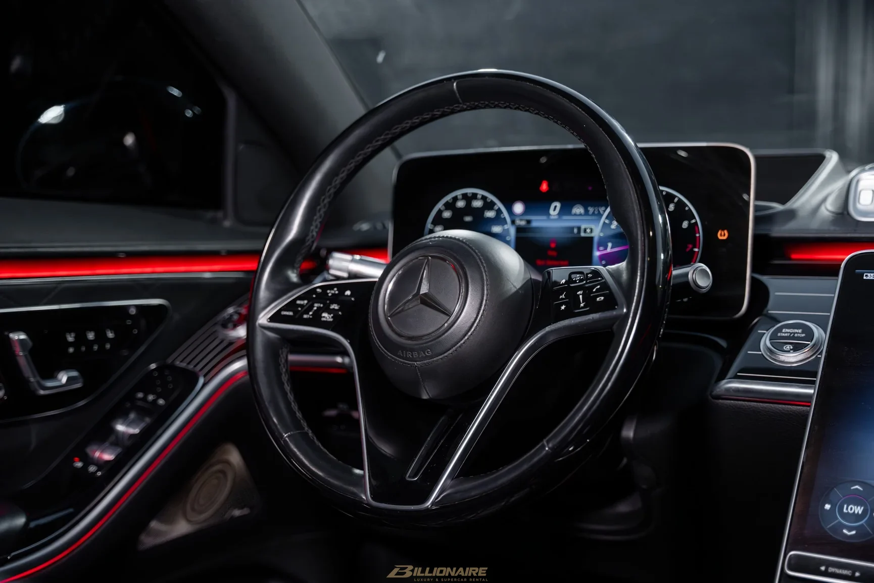 Mercedes-Benz S580 Black à louer à Dubaï – photo 7
