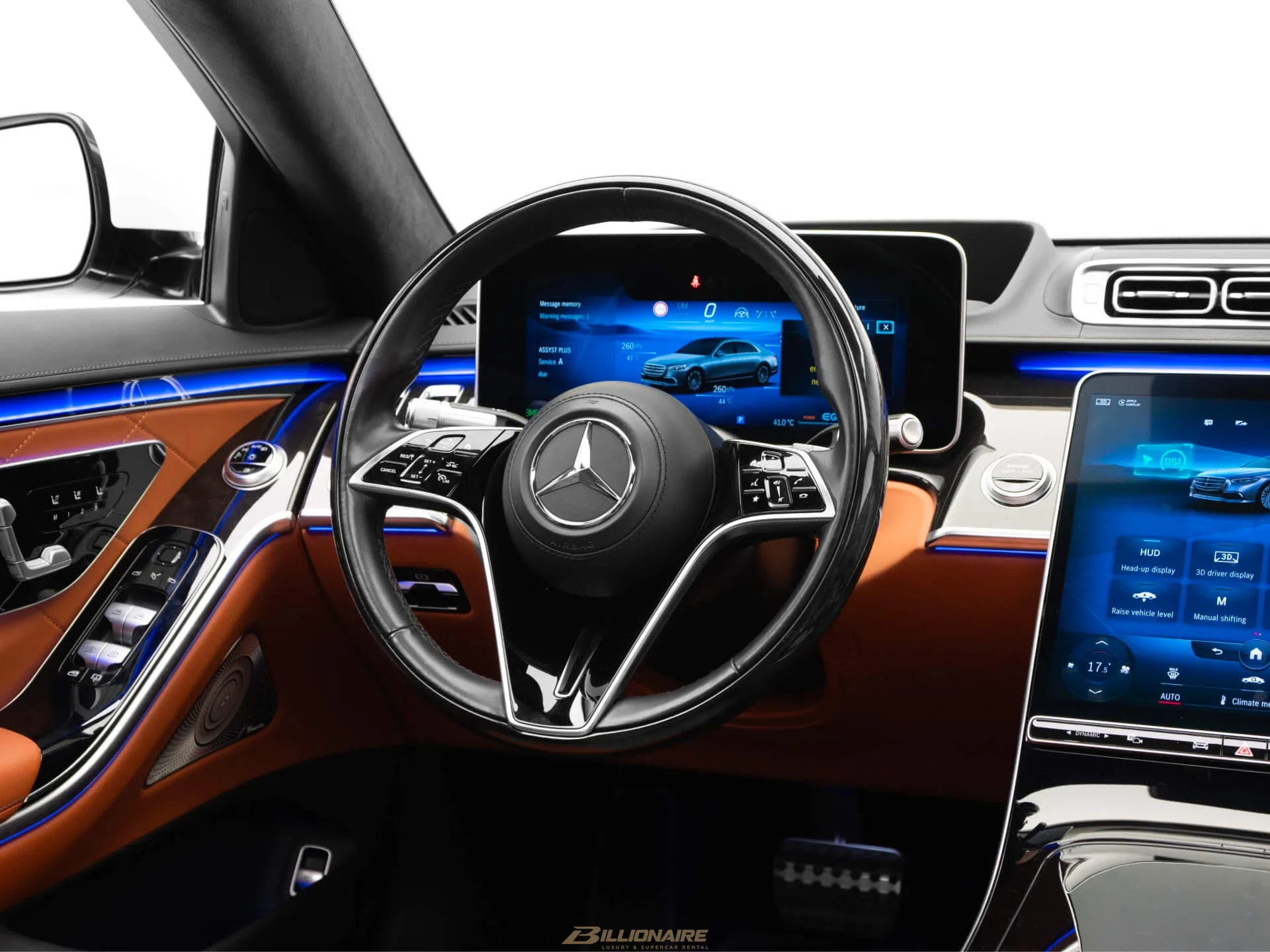 Mercedes-Benz S580 Diamond White в аренду в Дубае – фото 8