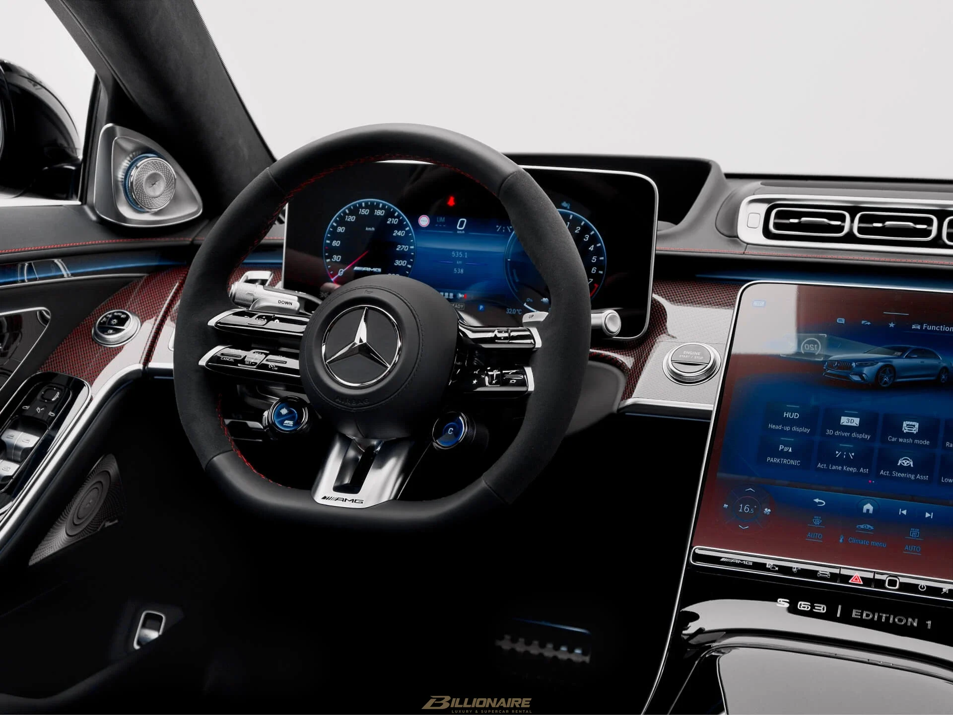 Mercedes-AMG S63 E-Performance Obsidian Black Interior