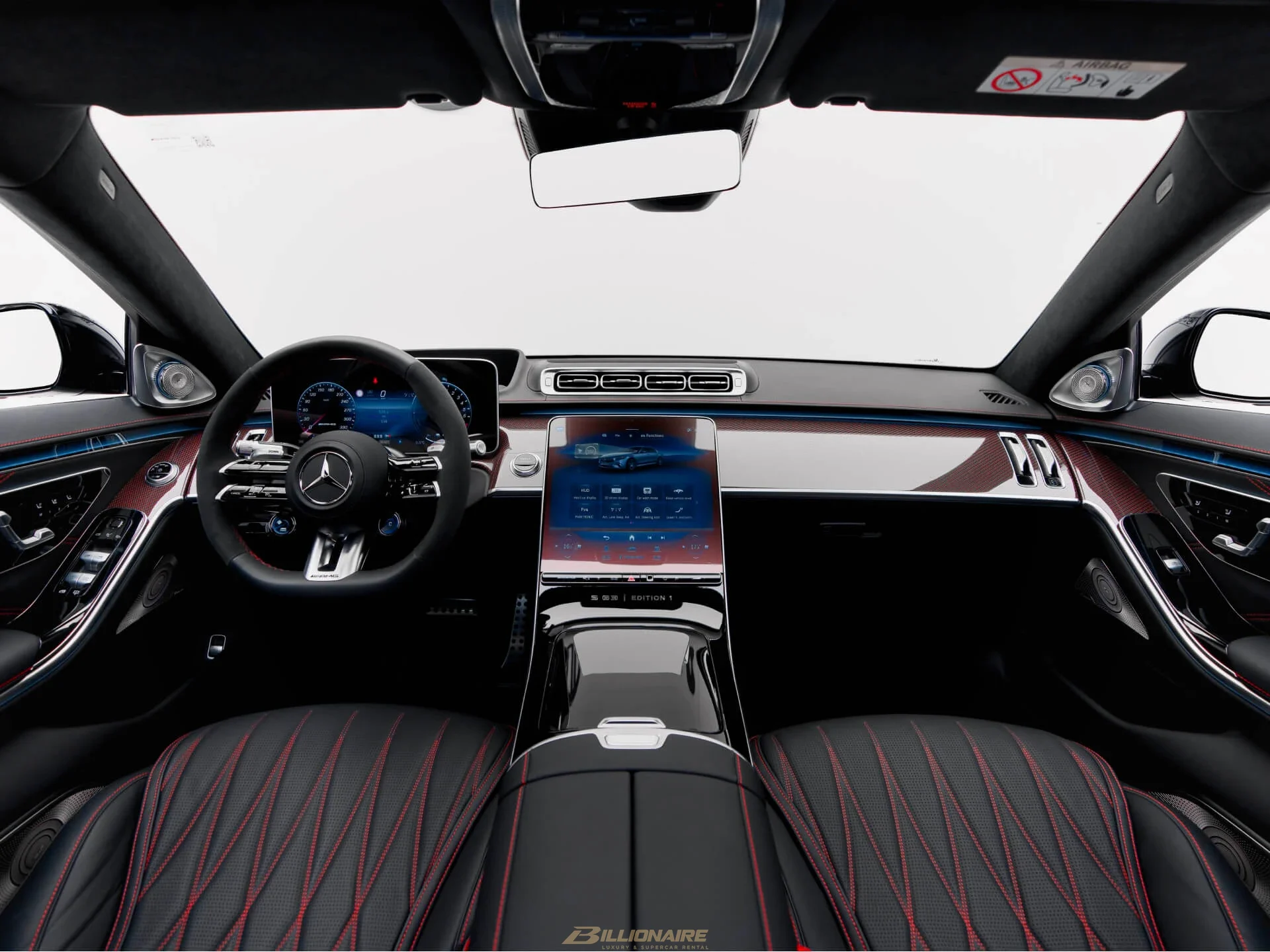 Mercedes-AMG S63 E-Performance Obsidian Black Interior