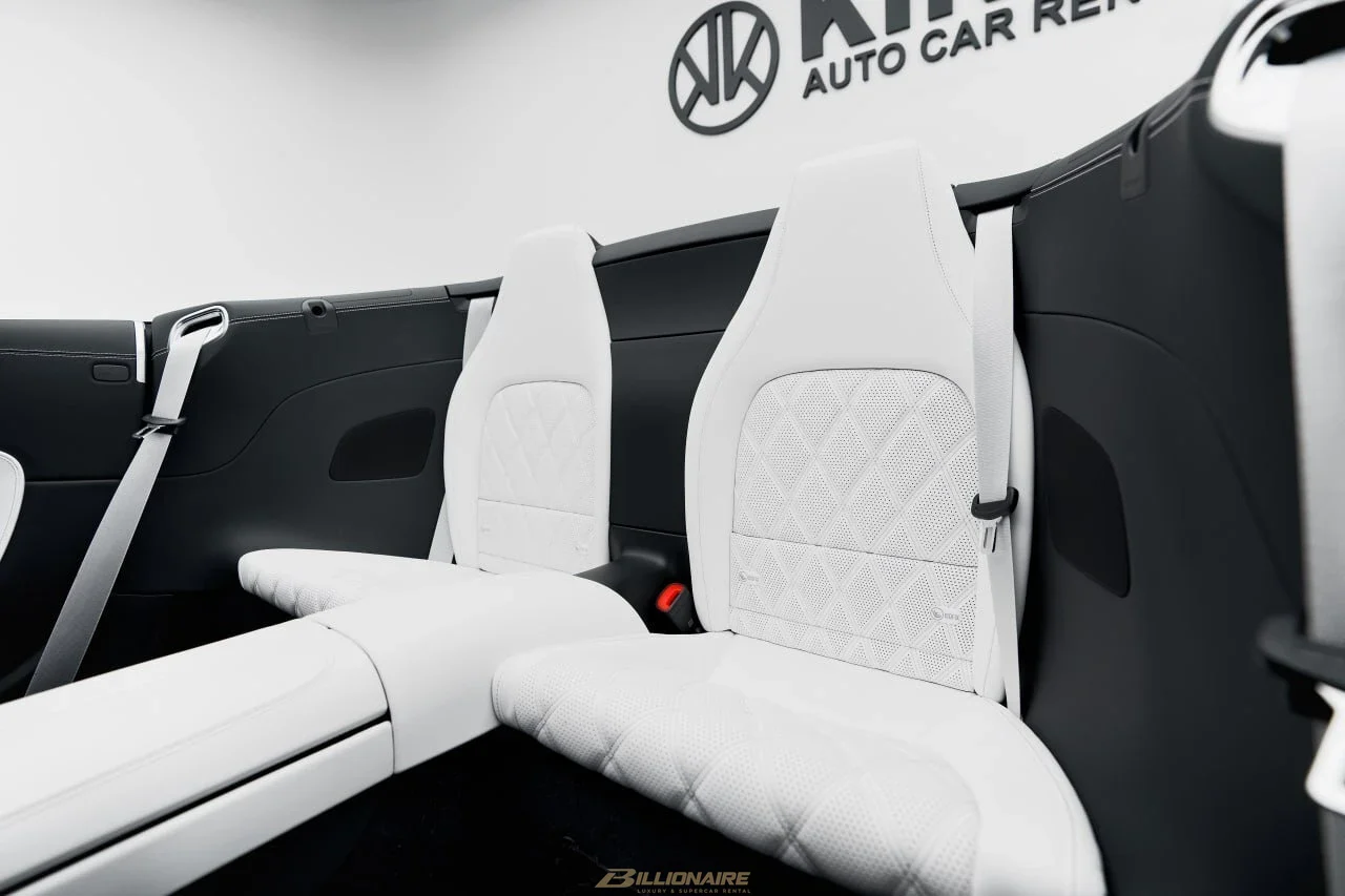 Mercedes-AMG SL 43 Roadster High-Tech Silver Interior