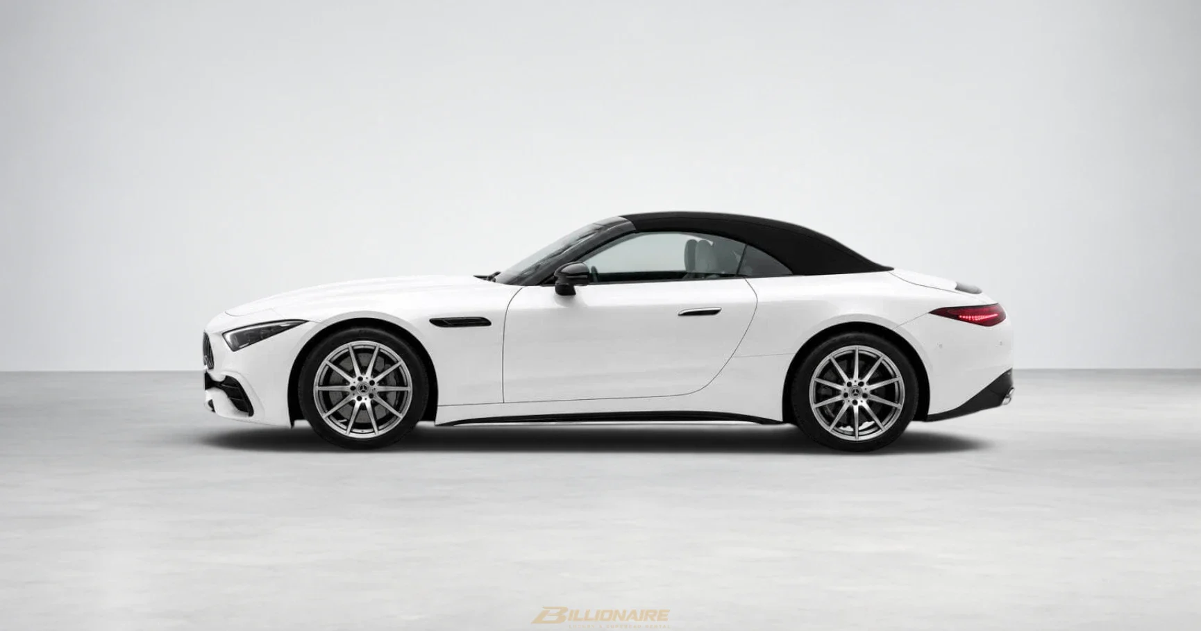 Mercedes-AMG SL 43 Roadster High-Tech Silver View 2