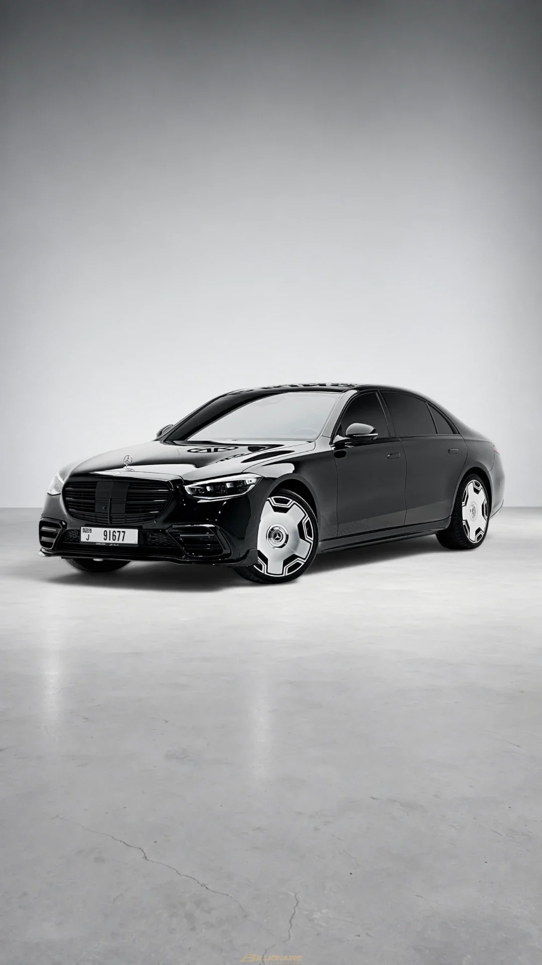 اجاره برابوس Mercedes-Benz S500 Brabus Edition Matte Black در دبی