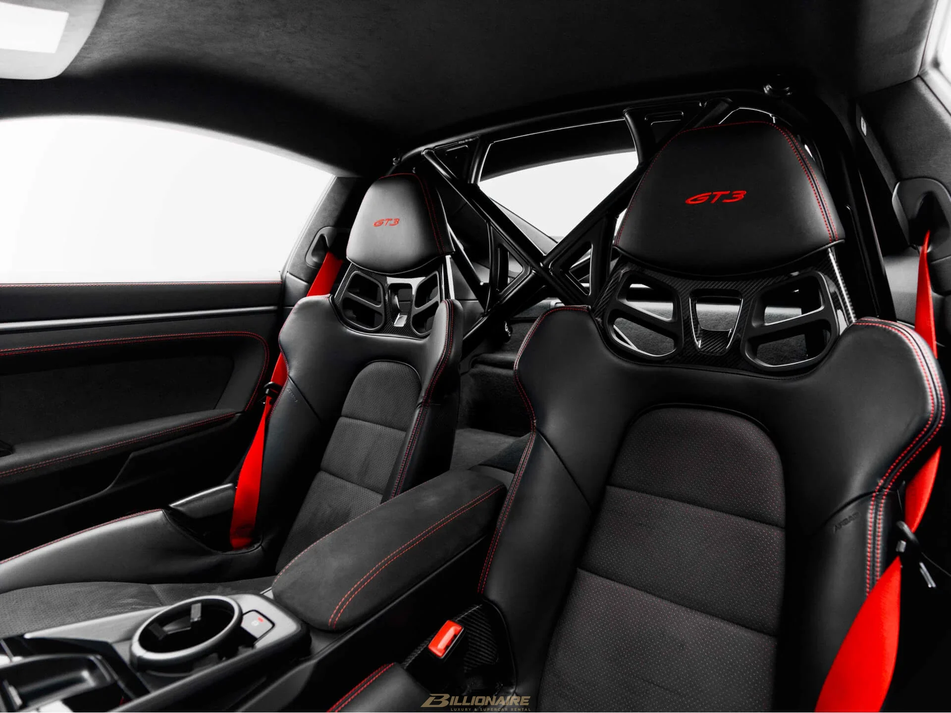 Porsche 911 GT3 Carrara White Interior