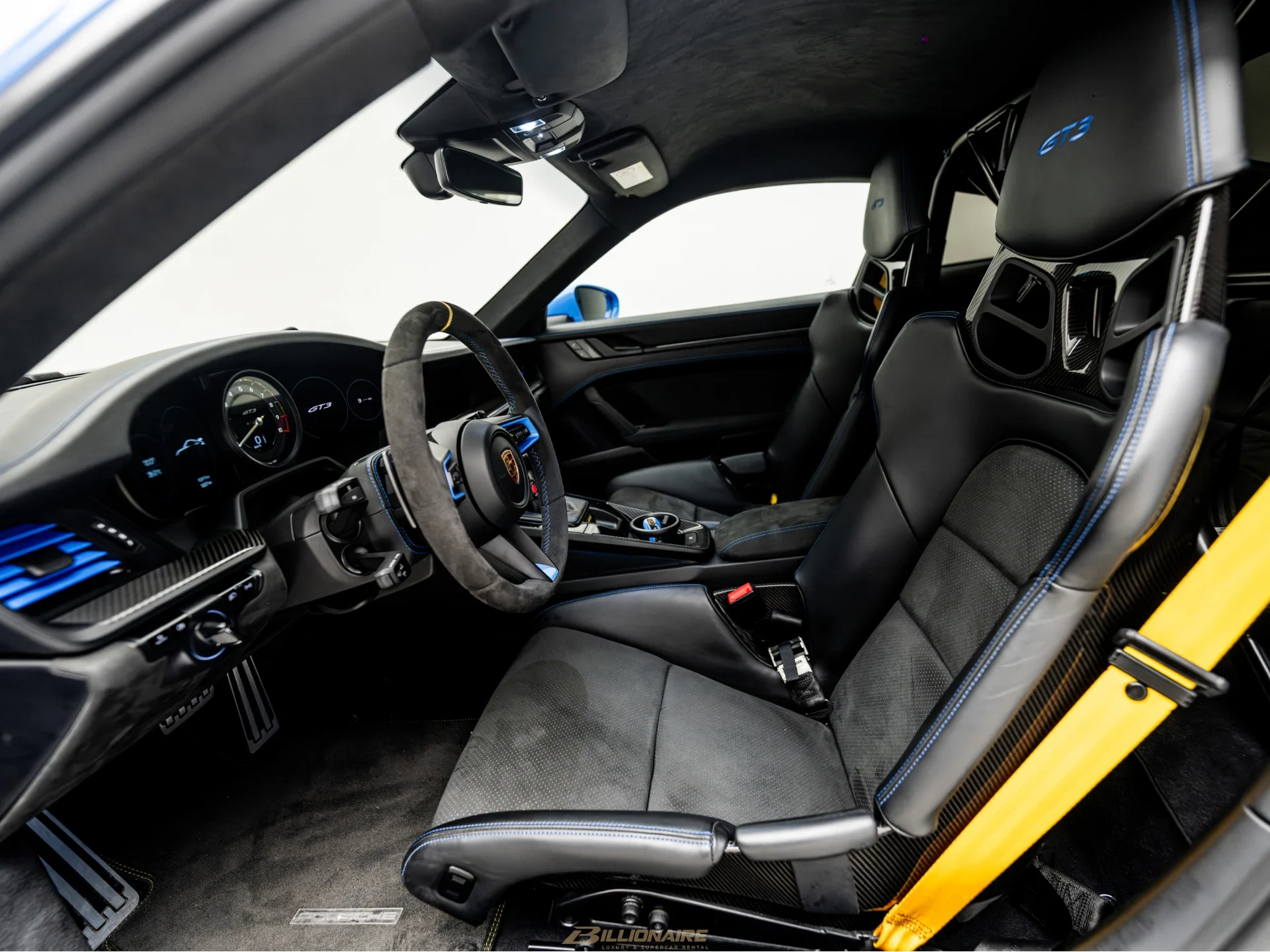 Porsche 911 GT3 GT Silver Interior