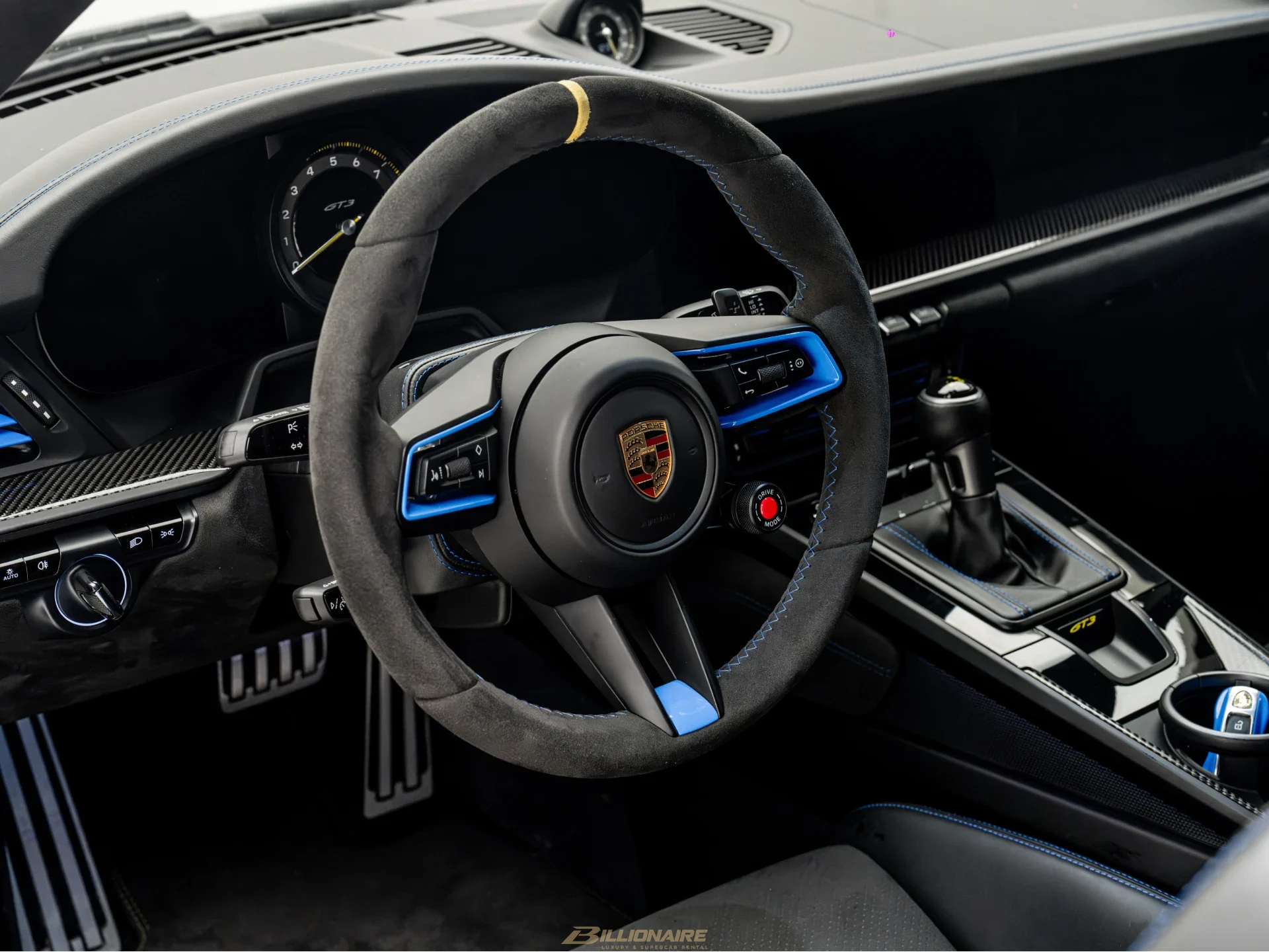Porsche 911 GT3 GT Silver Interior