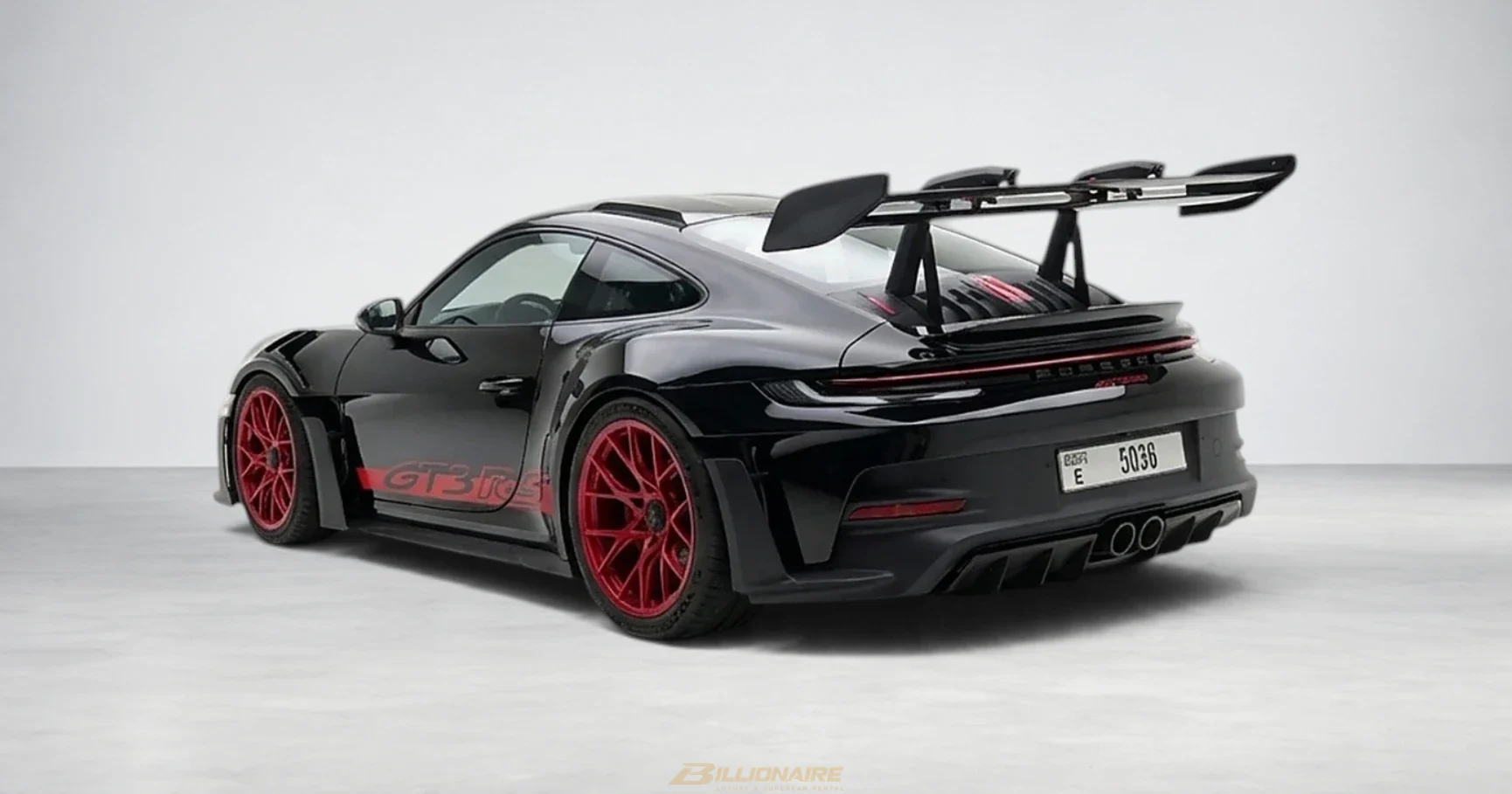 Porsche 911 GT3 RS Black в аренду в Дубае – фото 4