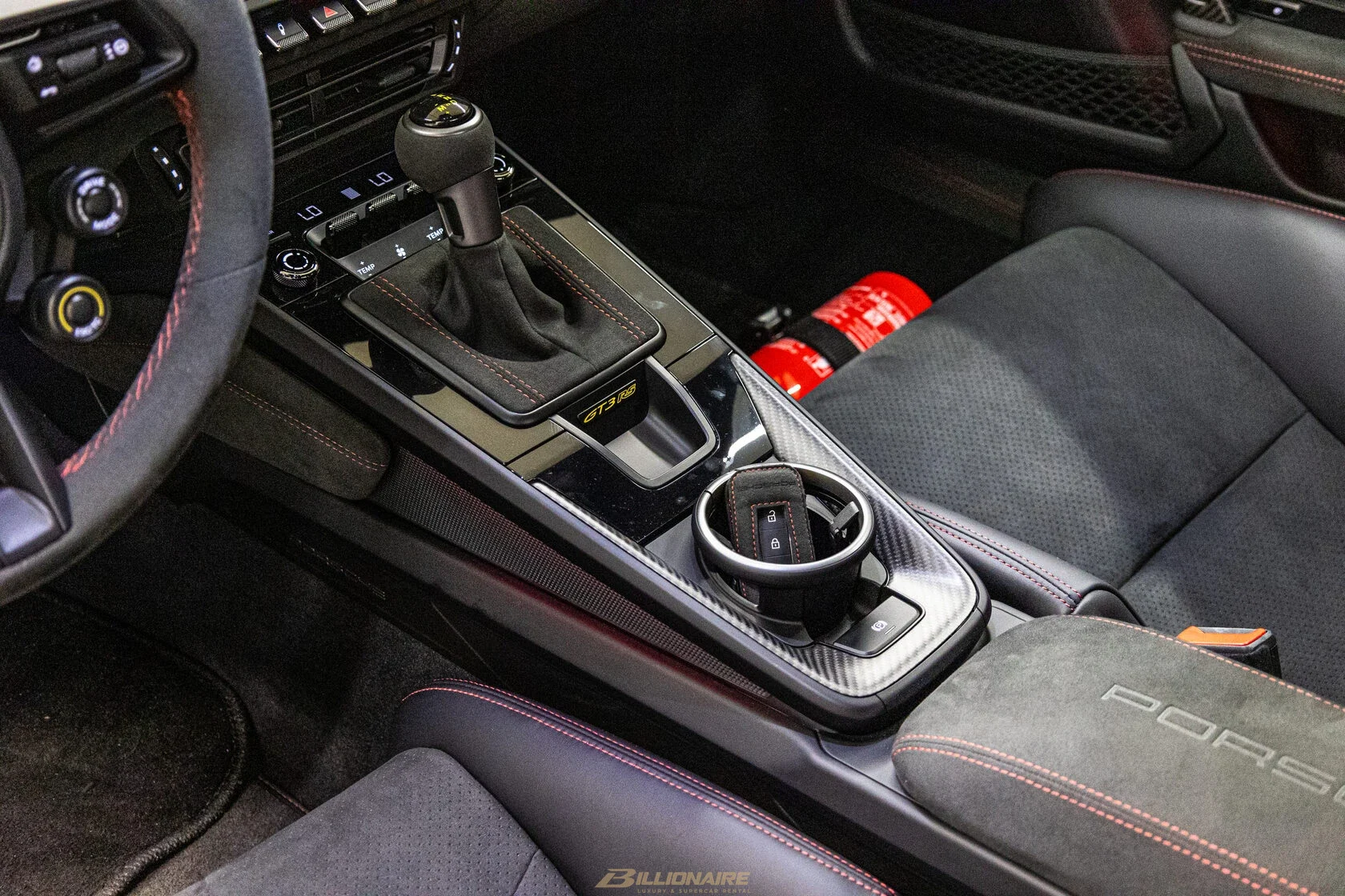 Porsche 911 GT3 RS Weissach Package Ice Grey Interior