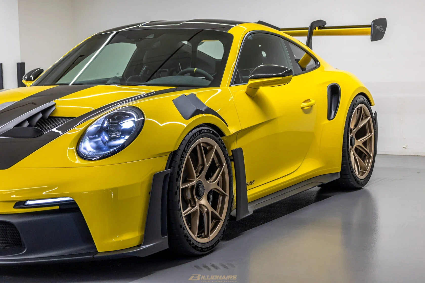 Porsche 911 GT3 RS Weissach Package Ice Grey Interior