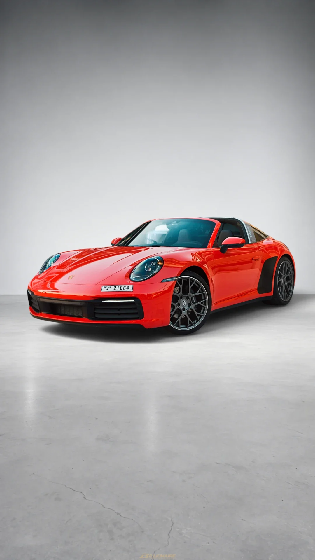 Porsche 911 Targa 4S Red в аренду в Дубае