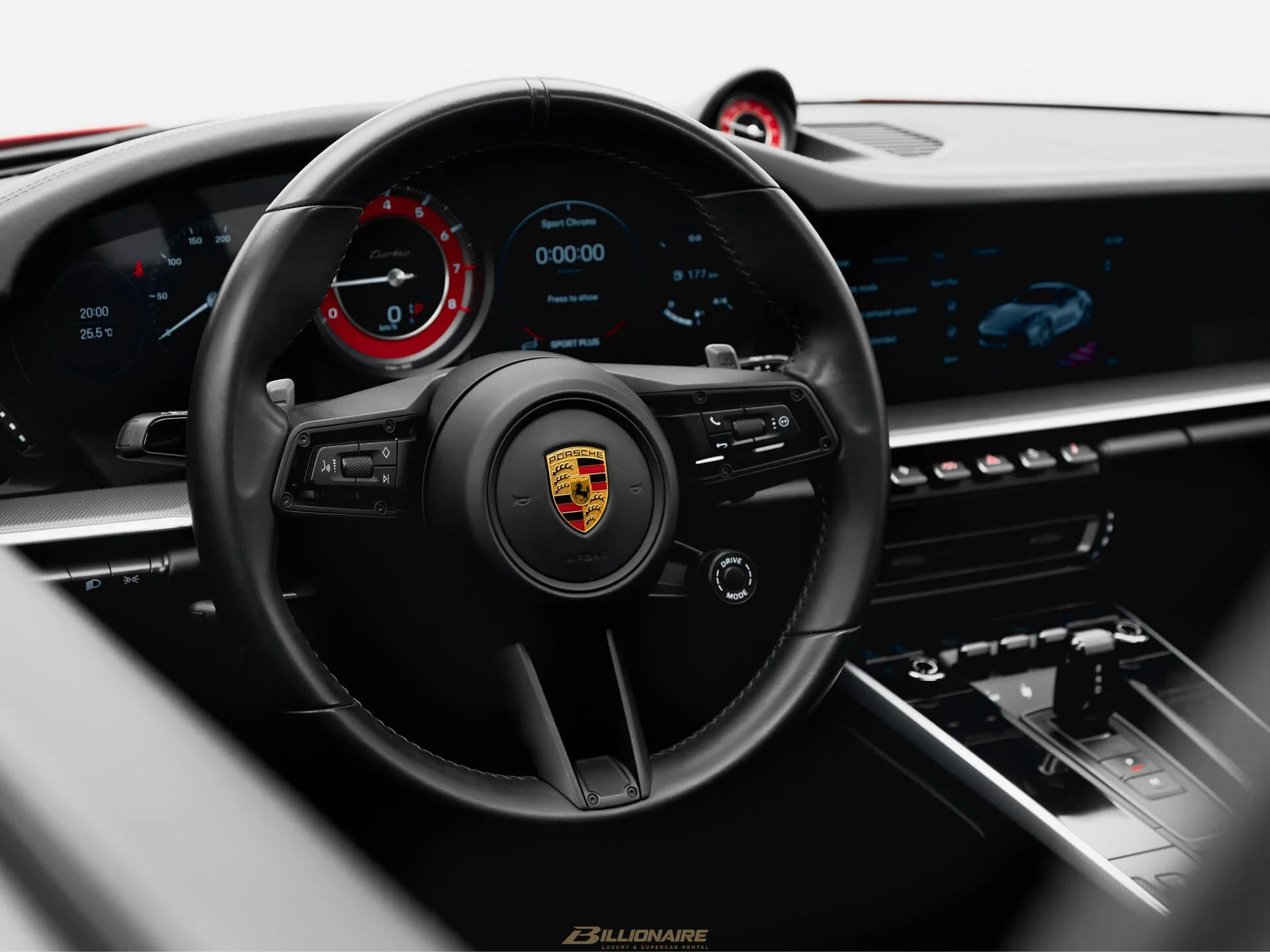 Porsche 911 Turbo Guards Red в аренду в Дубае – фото 6