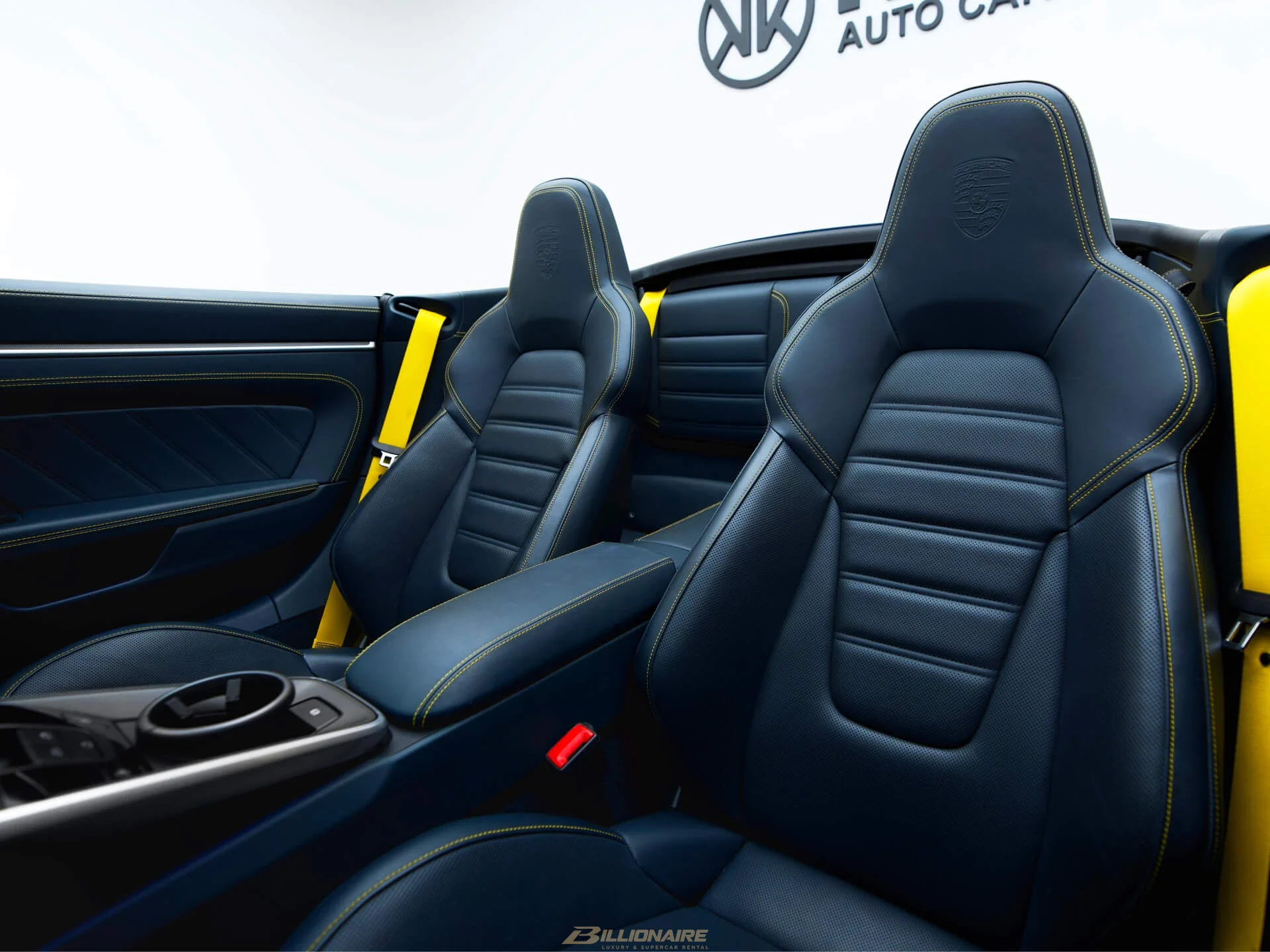 Porsche 911 Turbo S Cabriolet Arctic Blue - View 9