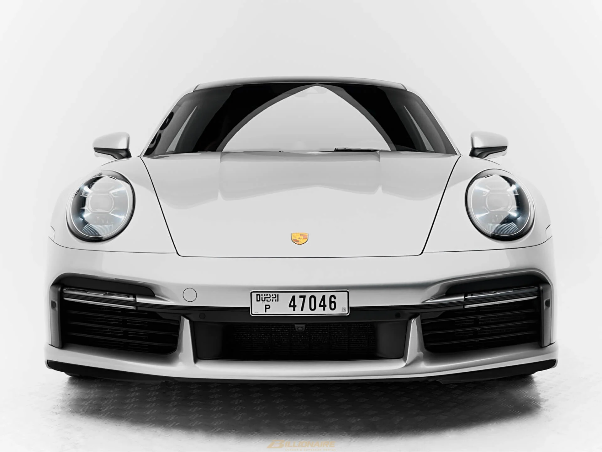 Porsche 911 Turbo S Pure White (Bordeaux Interior) в аренду в Дубае – фото 3