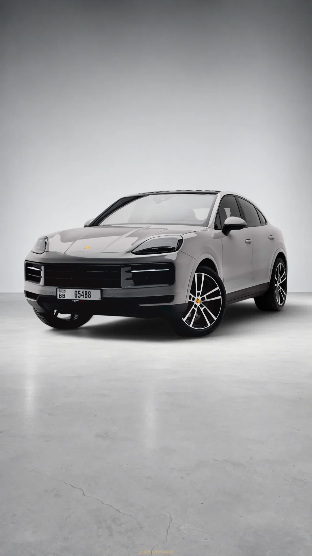 Porsche Cayenne Coupe Quarzite Grey в аренду в Дубае