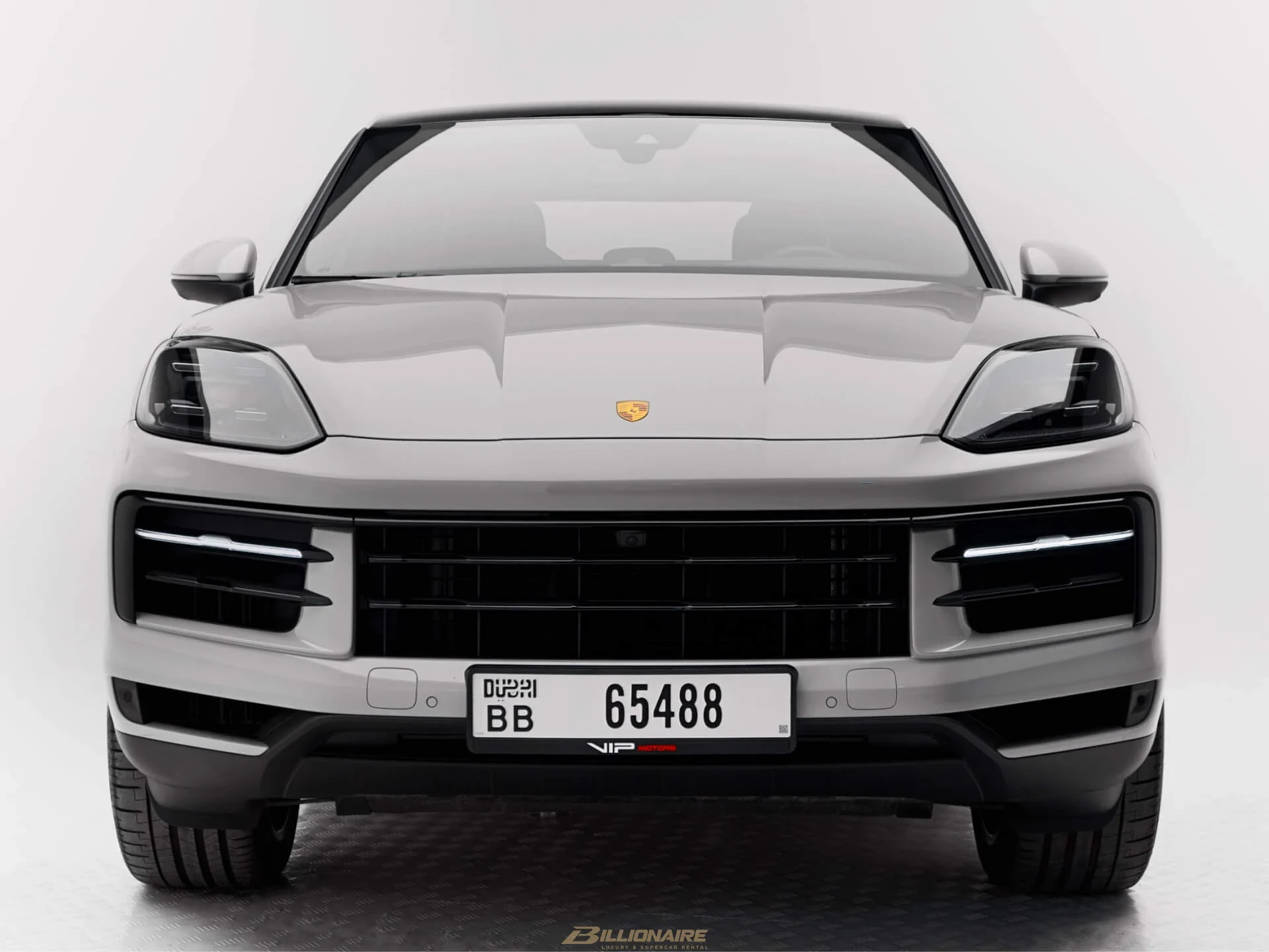 Porsche Cayenne Coupe Quarzite Grey View 2
