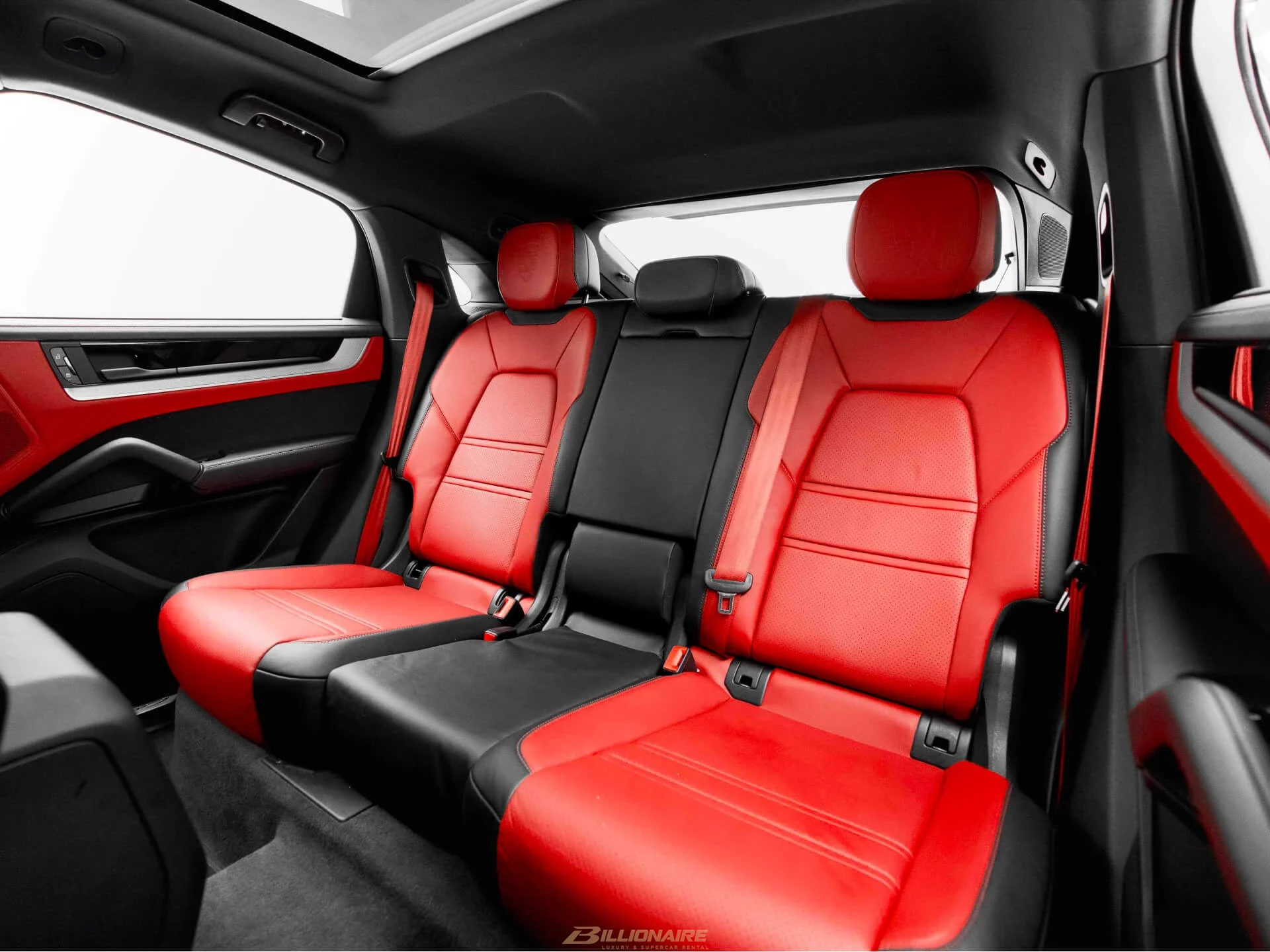 Porsche Cayenne Coupe Quarzite Grey Interior