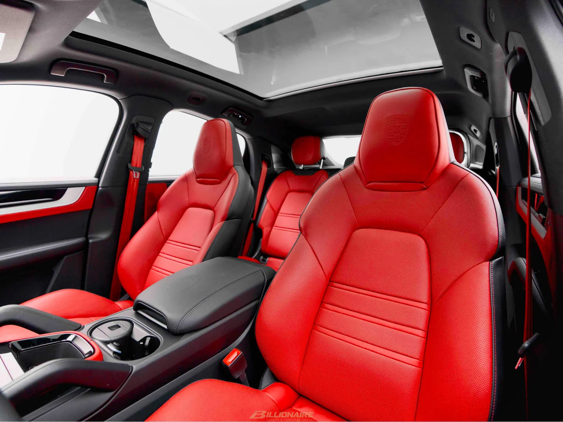 Porsche Cayenne Coupe Quarzite Grey Interior