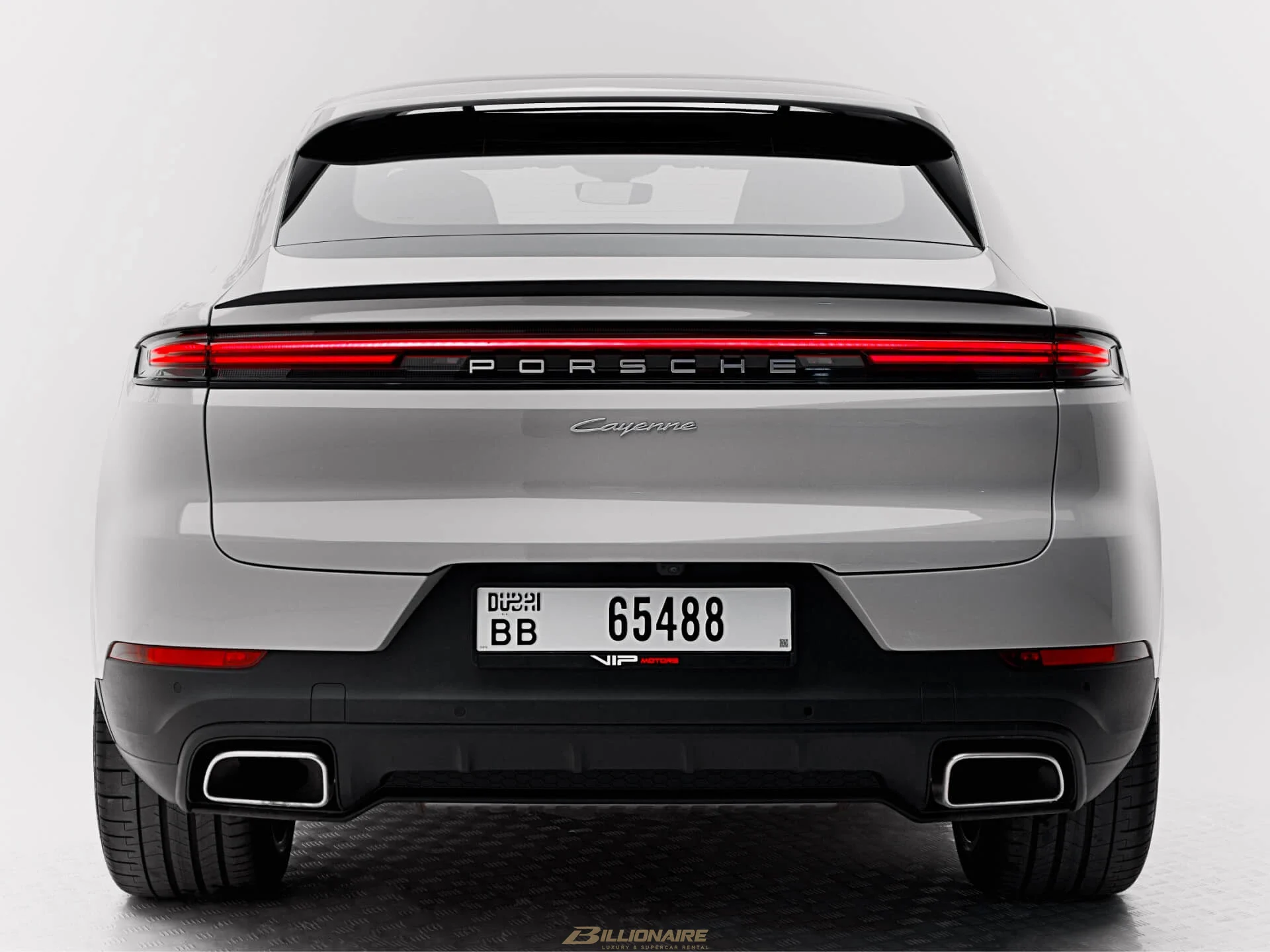 Porsche Cayenne Coupe Quarzite Grey View 3