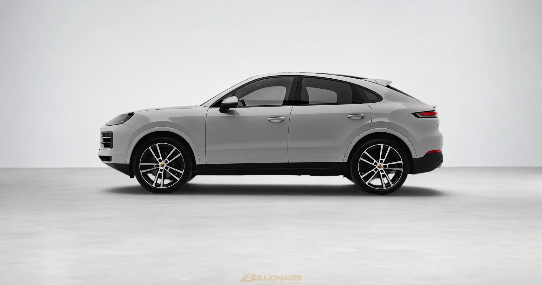 Porsche Cayenne Coupe Quarzite Grey View 4
