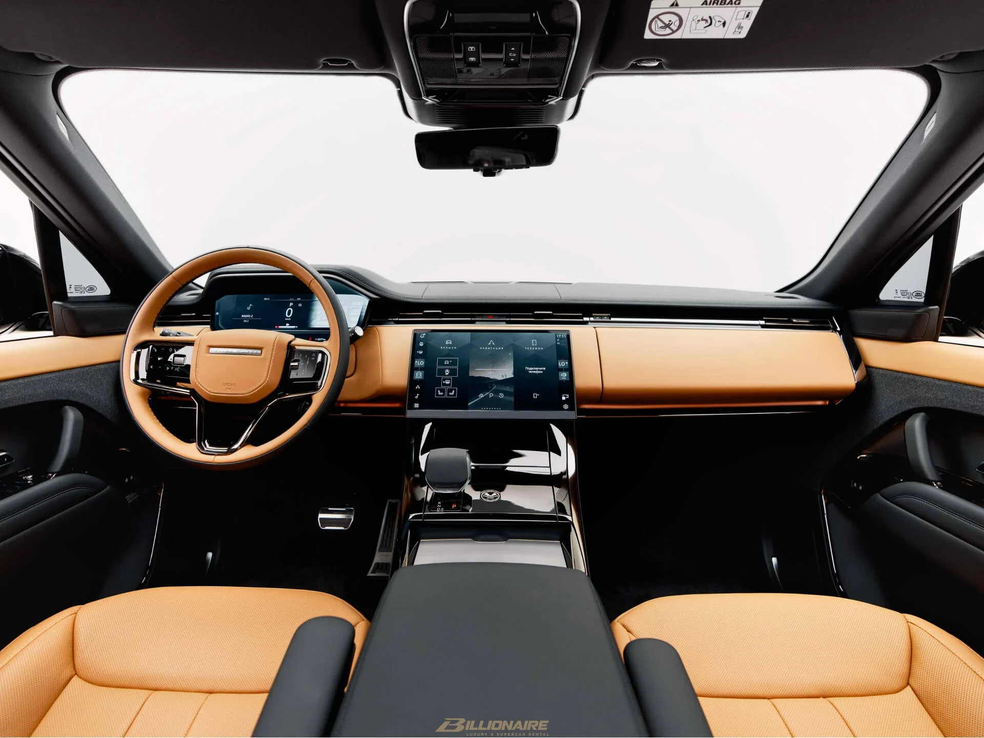 Range Rover Sport Santorini Black mieten in Dubai – Foto 8