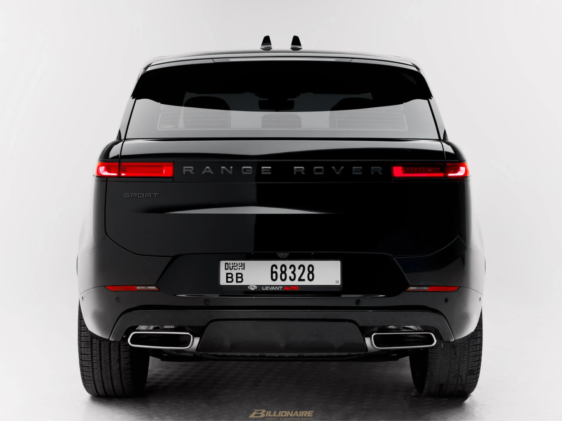 Range Rover Sport Santorini Black mieten in Dubai – Foto 3