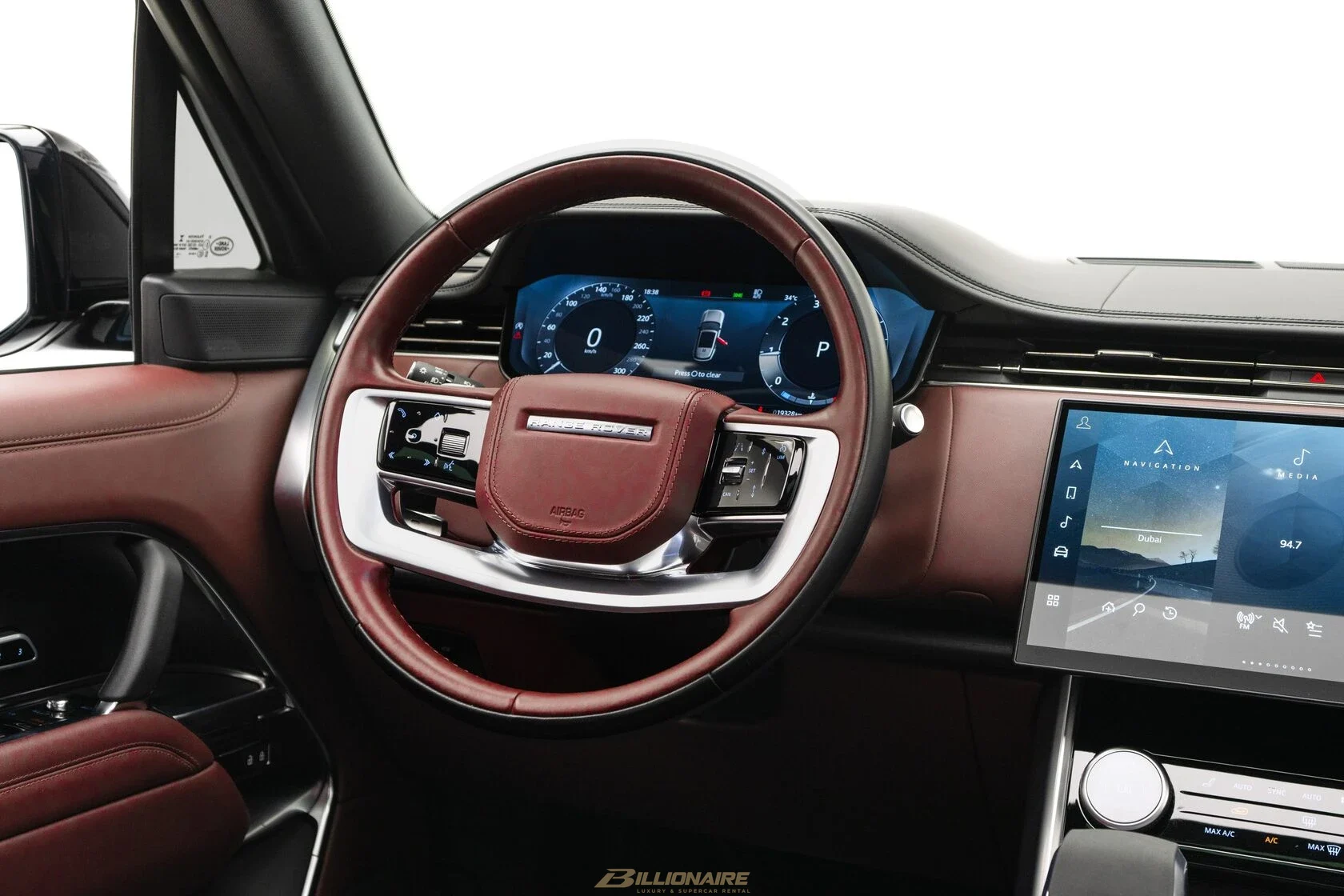 Dubai'de kiralık Range Rover Vogue Charente Grey (Ebony Interior) – fotoğraf 7