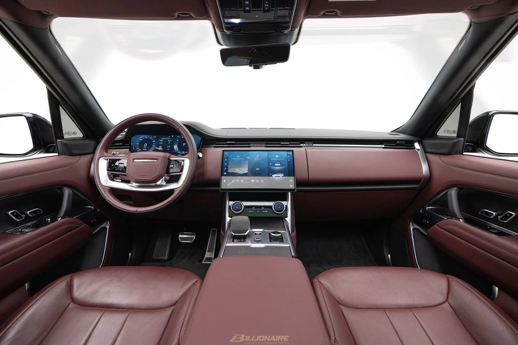 Dubai'de kiralık Range Rover Vogue Charente Grey (Ebony Interior) – fotoğraf 8