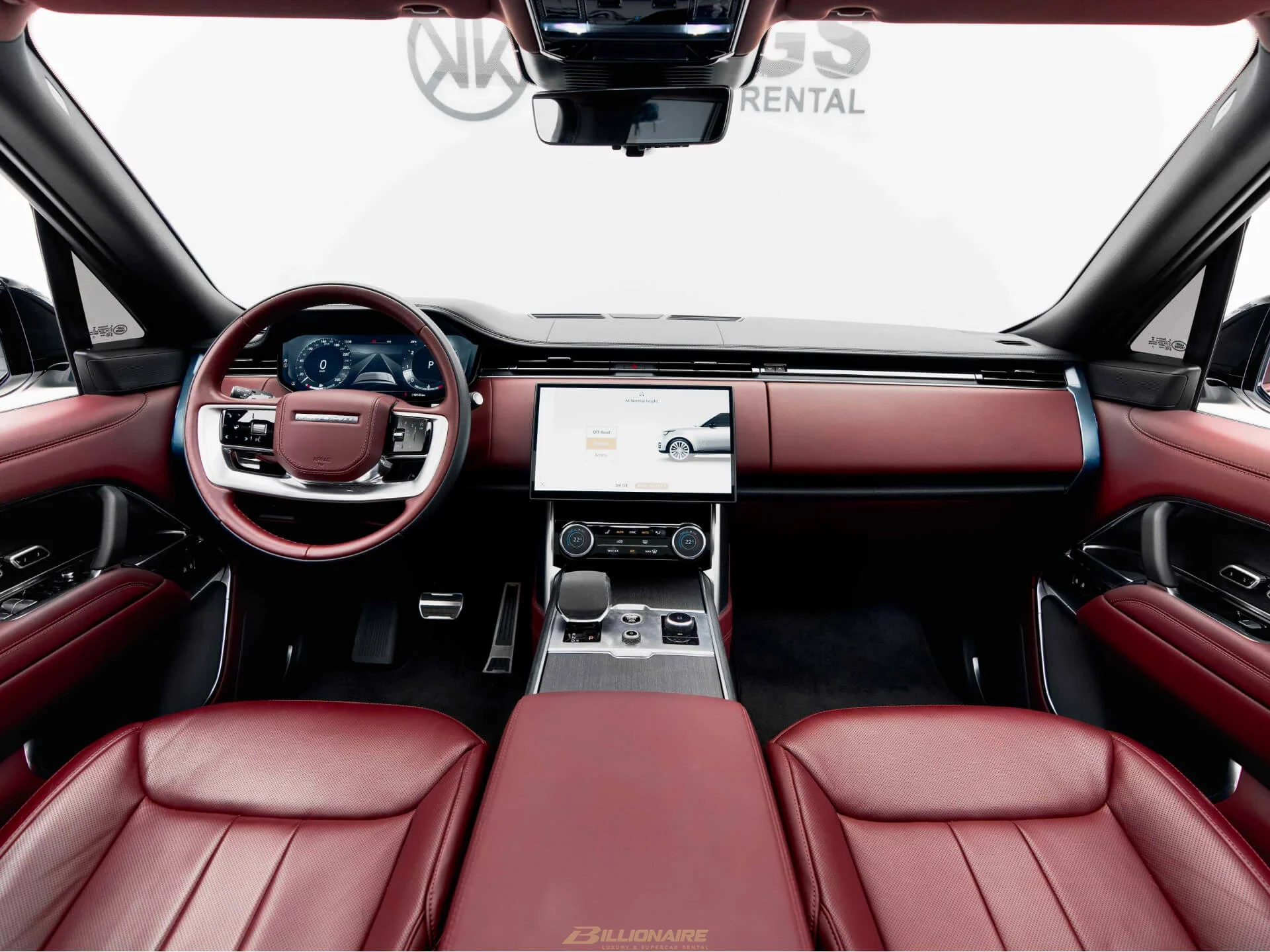 Dubai'de kiralık Range Rover Vogue White (Ivory Interior) – fotoğraf 8