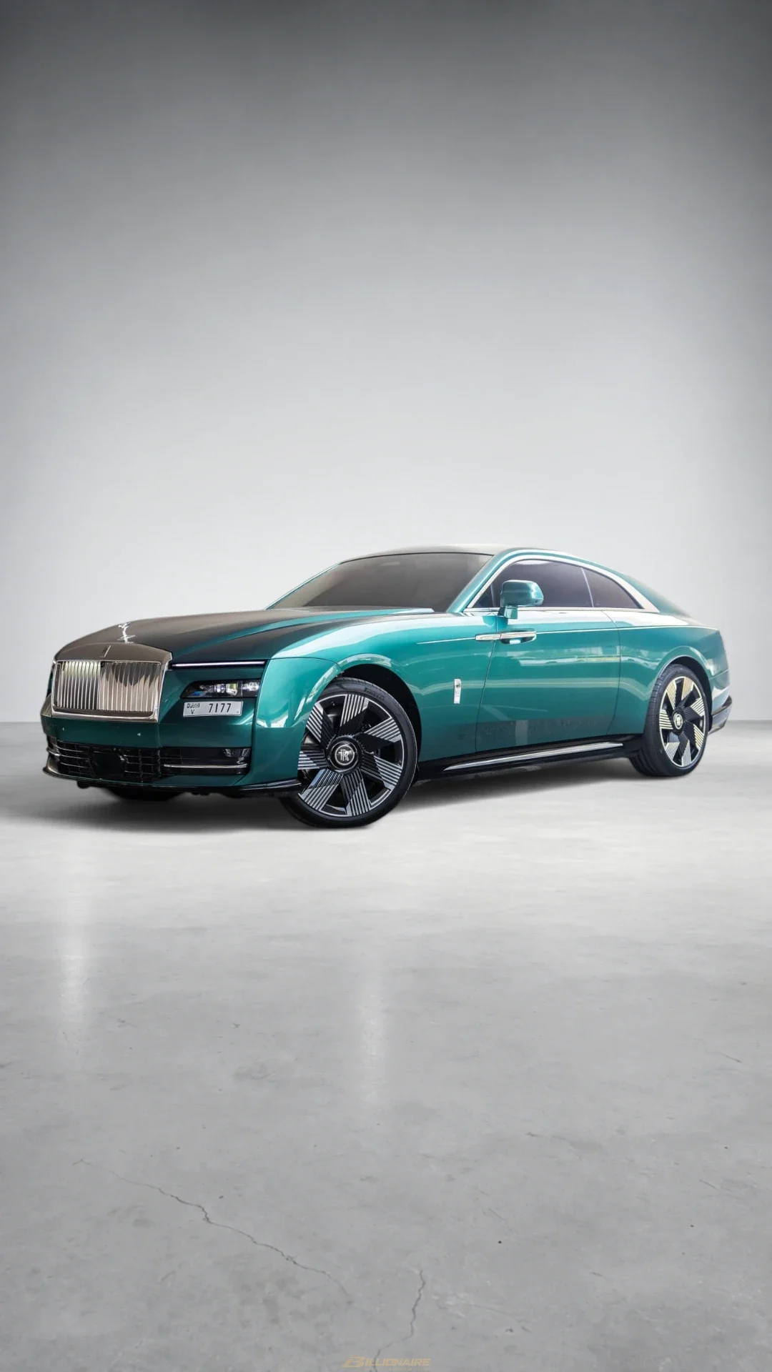 Rolls-Royce Spectre Teal Green в аренду в Дубае