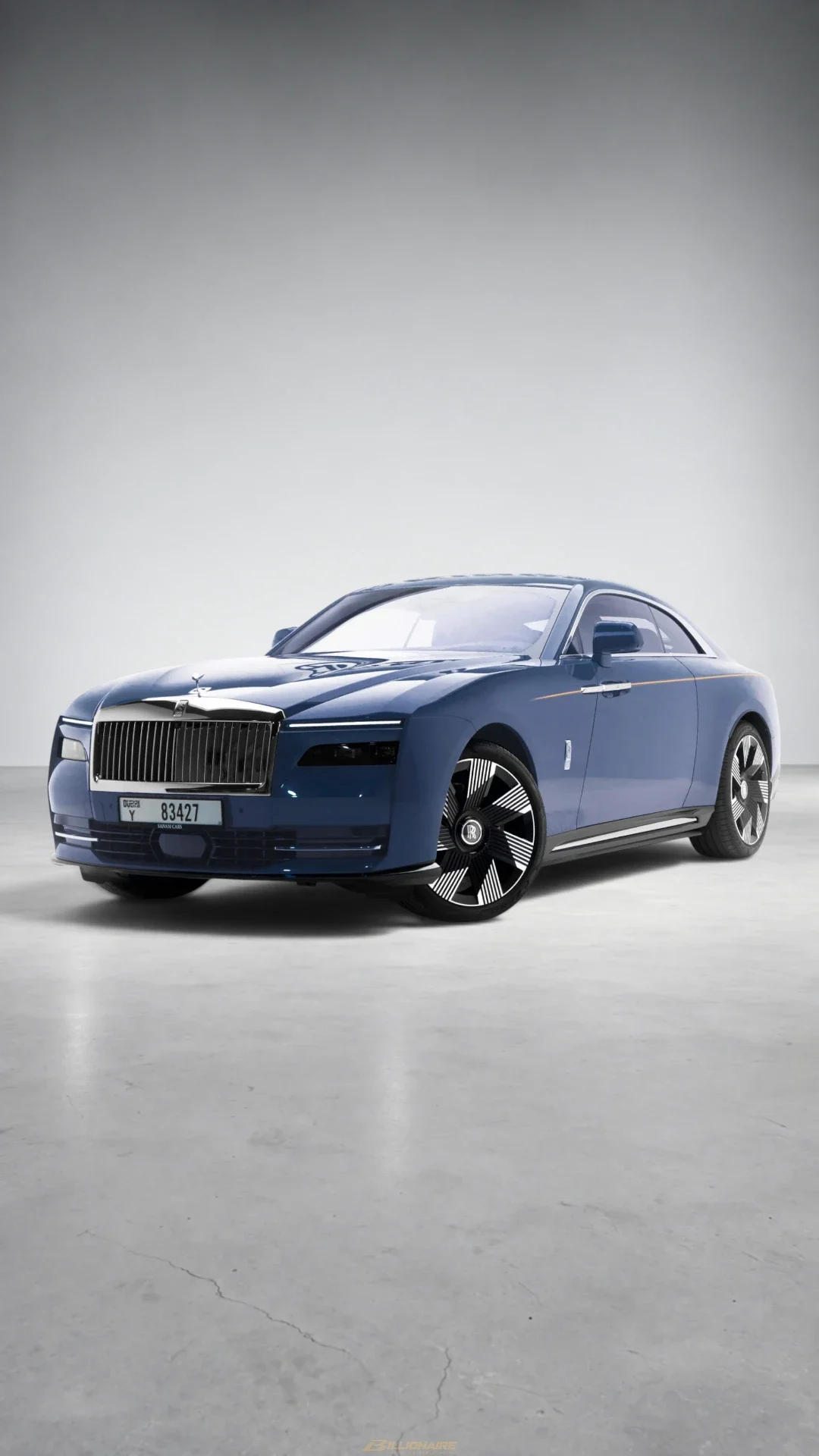 Rolls-Royce Spectre Aero Blue Two-Tone в аренду в Дубае